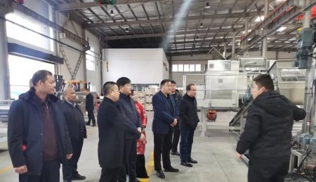 棗莊市嶧城經濟開發(fā)區(qū)領導來海科佳參觀交流