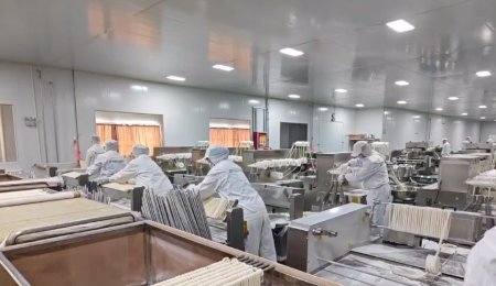 海科佳：把傳統(tǒng)手工技藝融入智能化裝備，一根高質(zhì)量面條正在生成